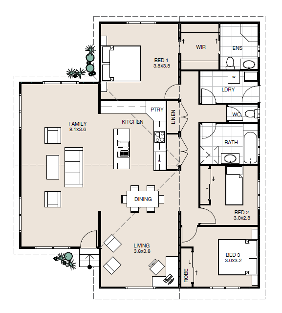 Modular home Floorplan